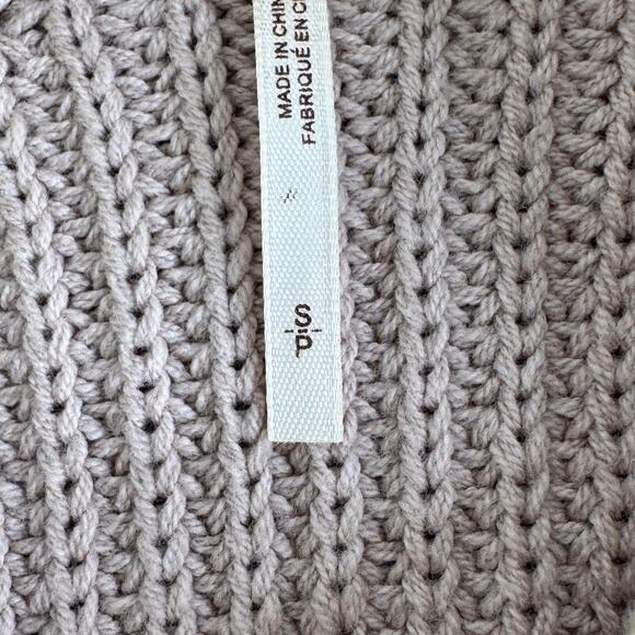 Free People Colorblock Turtleneck Crop Sweater - Picture 6 of 9